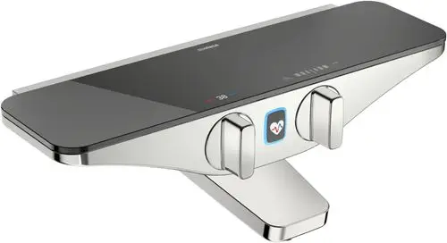 HANSA Wafü/Brausebatterie HANSAEMOTION Wellfit 5864 6V Ausladung 137mm Chrom/Grau DN15, 5864217284, Artikel in Kategorie
